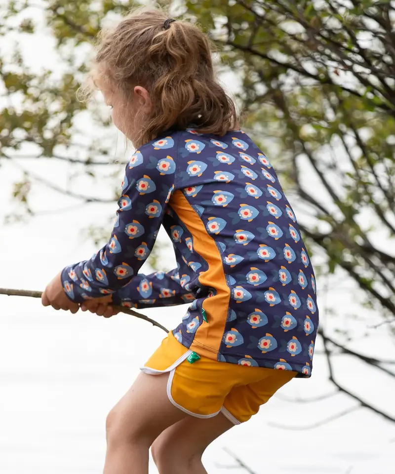 Little Green Radicals Sun Safe Rash Vest - Little Fish 3