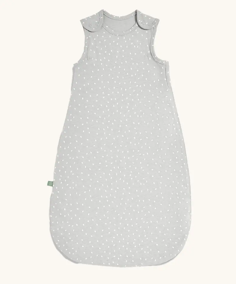 Little Green Sheep Organic Baby Sleeping Bag 1.0 Tog - Dove Rice 1