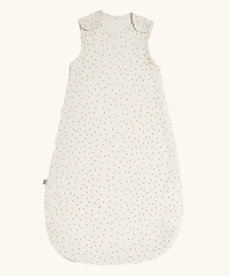 Little Green Sheep Organic Baby Sleeping Bag 1.0 Tog - Linen Rice 1