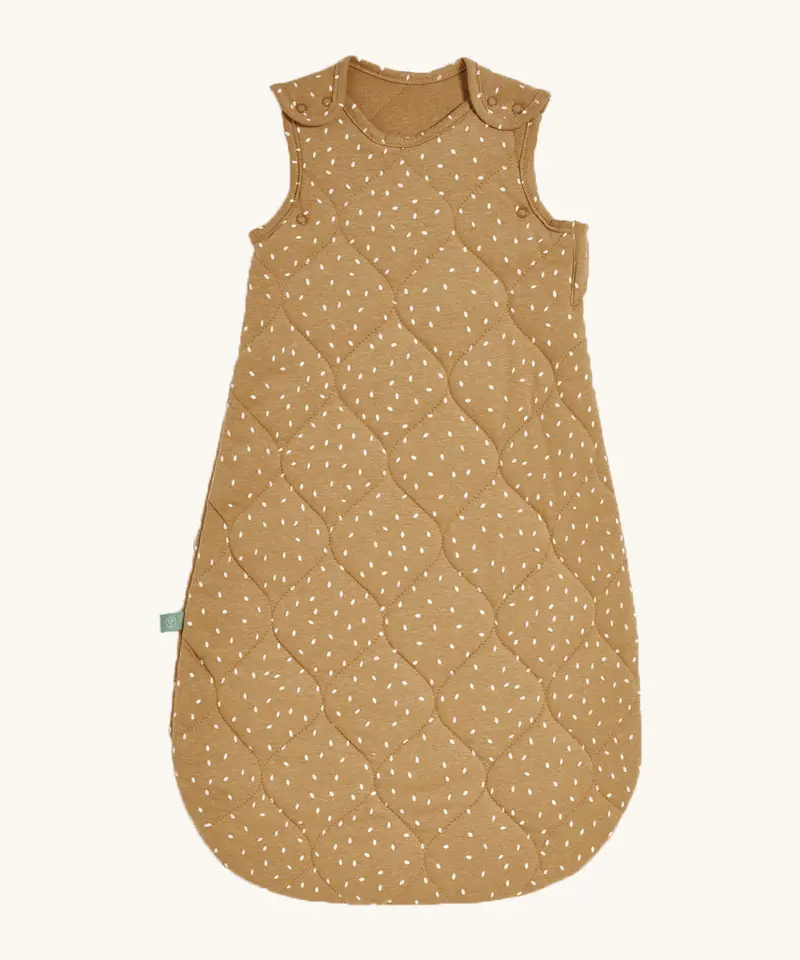 Little Green Sheep Organic Baby Sleeping Bag 2.5 Tog - Honey Rice 1