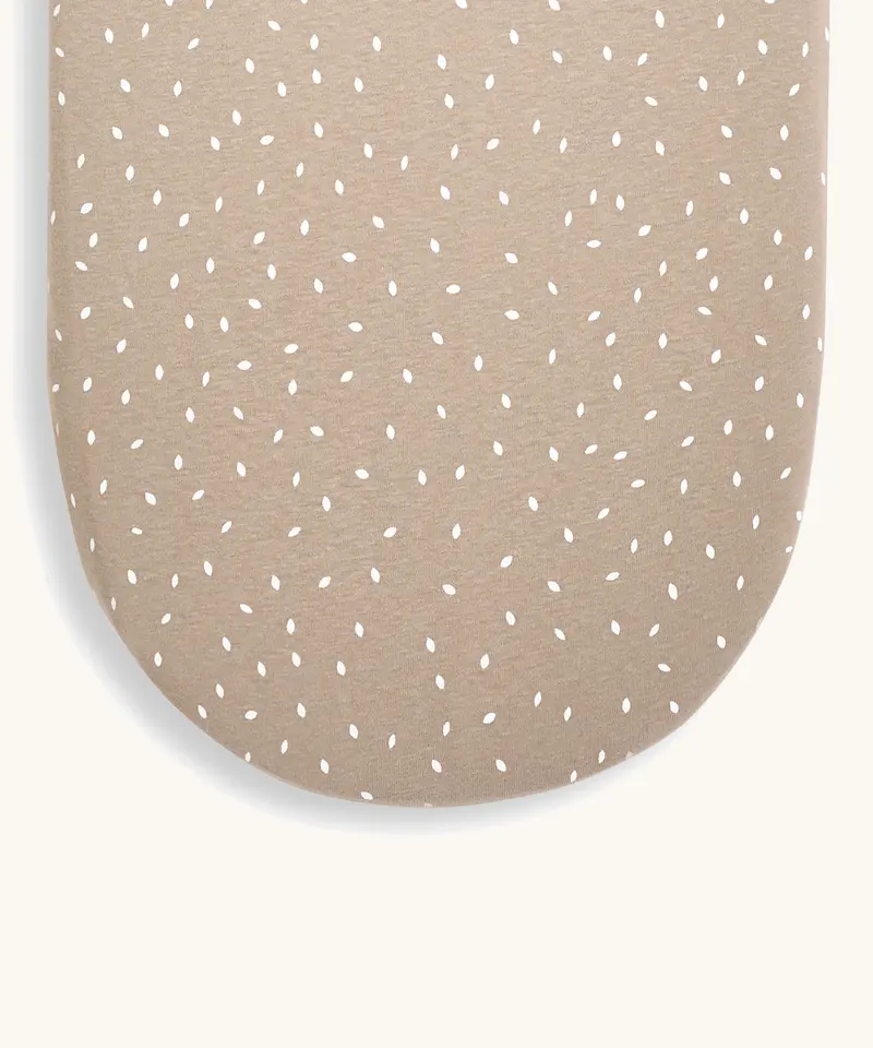 Little Green Sheep Organic Moses Basket Fitted Sheet 4