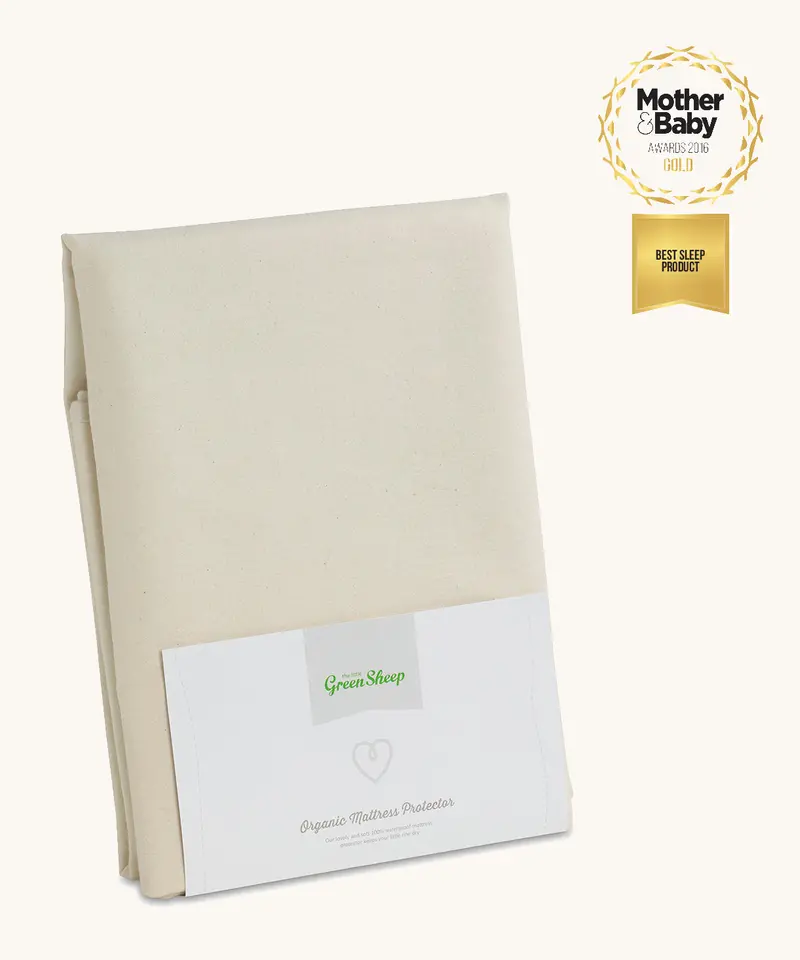Little Green Sheep Organic Single Mattress Protector 1