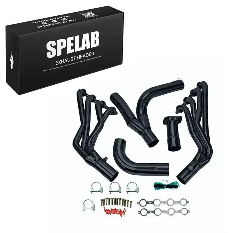 Long Tube Headers & Y-Pipe For 1999-2006 Chevy / Gmc Silverado / Avalanche / Sierra 1500 4.8L / 5.3L / 6.0L Vortec With Optional Cold Air Intake 5