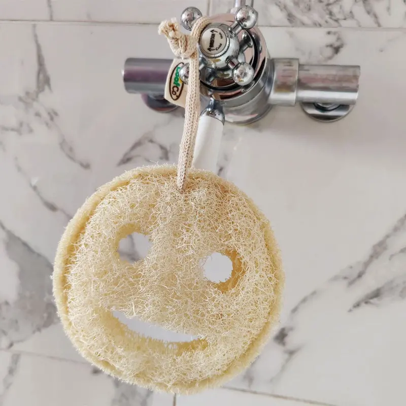 Loofco Bath Time Smile Loofah 2