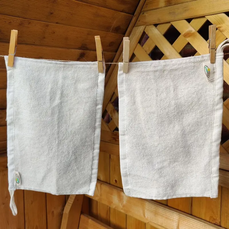 Loofco Cotton Kitchen Cloth - 2 Pack 2
