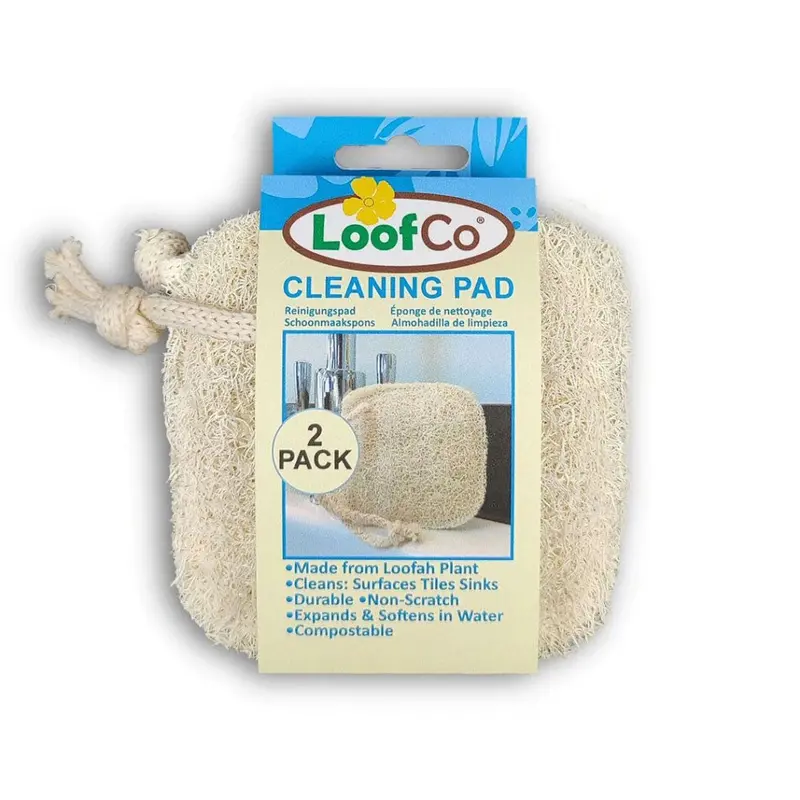 Loofco Loofah Cleaning Pad - 2 Pack 1