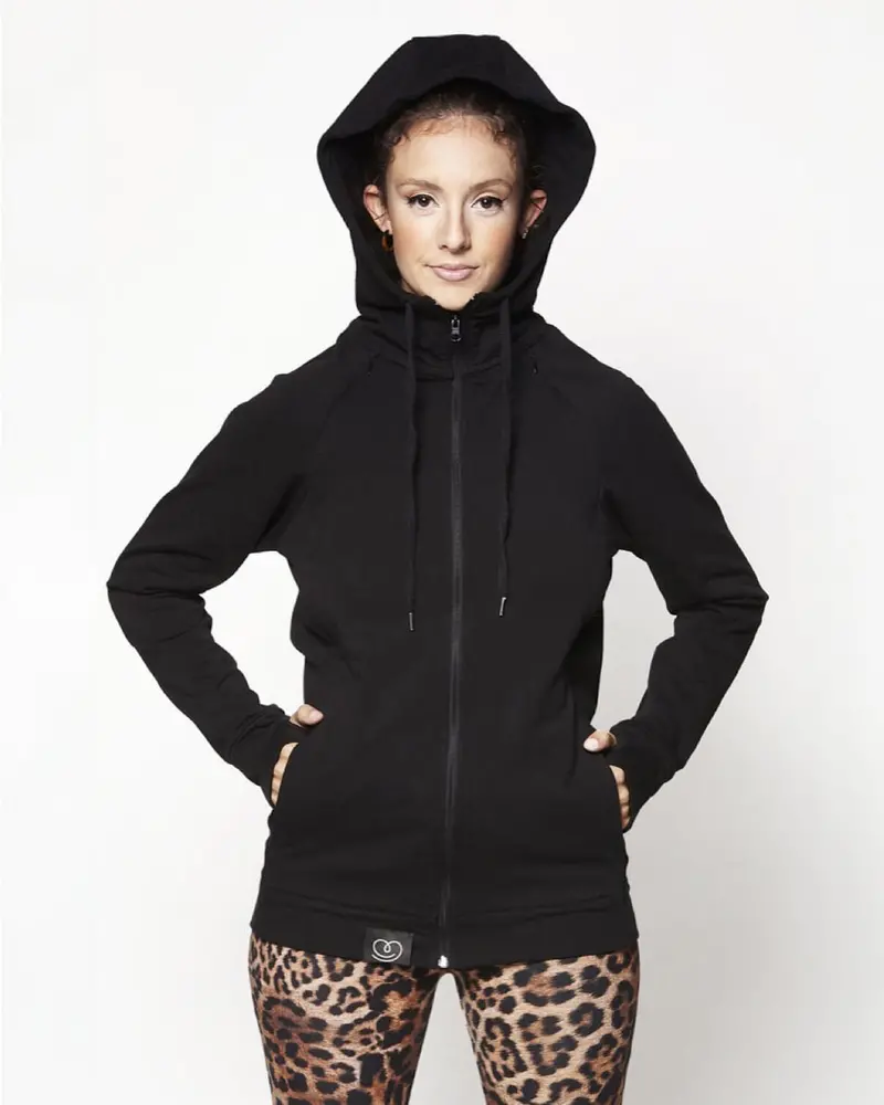 Love Radius Parent's Baby Wearing Hoodie - Black 4