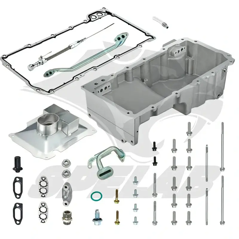 Ls Wet Sump Low Profile Retro Fit Front Sump Pan,Fit For Chevy Ls1 Ls2 Ls3 Lsx |Spelab 2