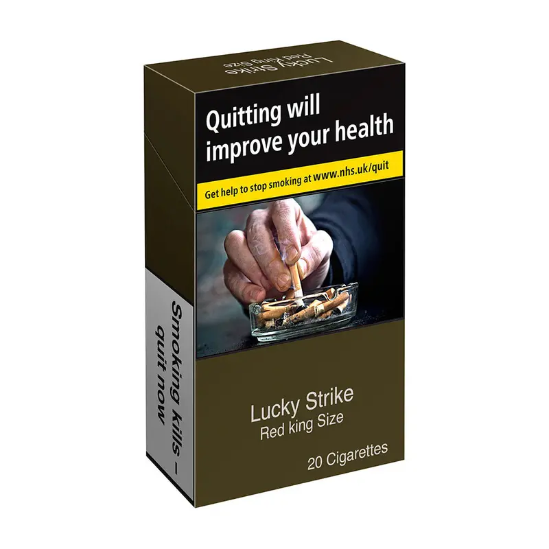 Lucky Strike Red King Size - 20 Cigarettes 1
