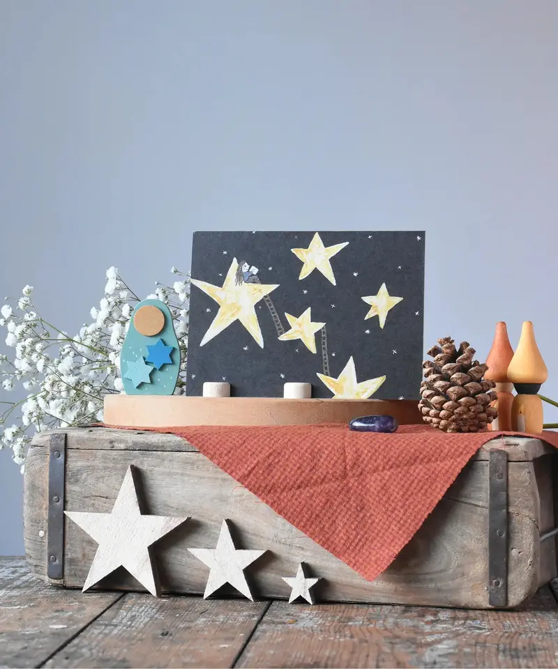 Lydiamae Star Reader Greeting Card 2