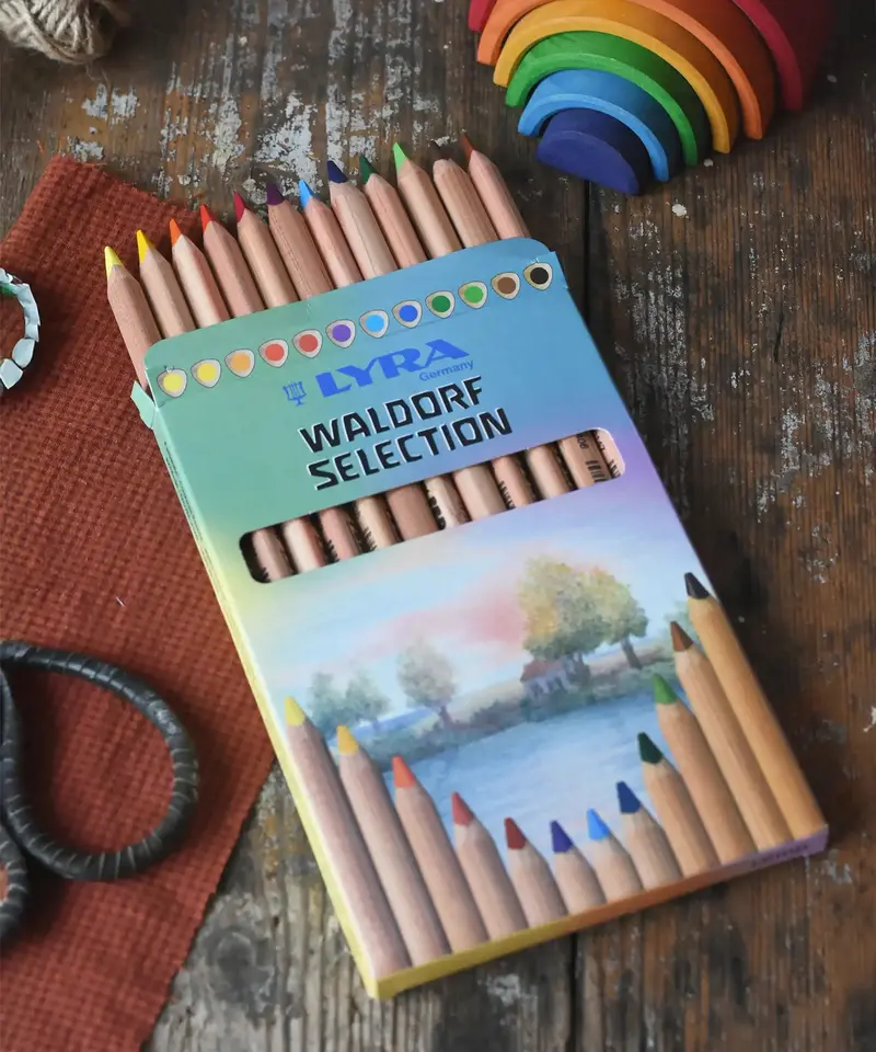 Lyra 12 Waldorf Selection Super Ferby Coloured Pencils 1