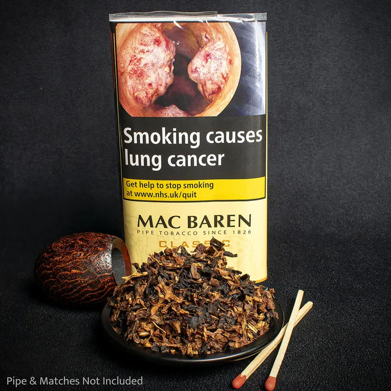 Mac Baren Classic Loose Cut Vanilla Cream Pipe Tobacco - 40G Packet 1