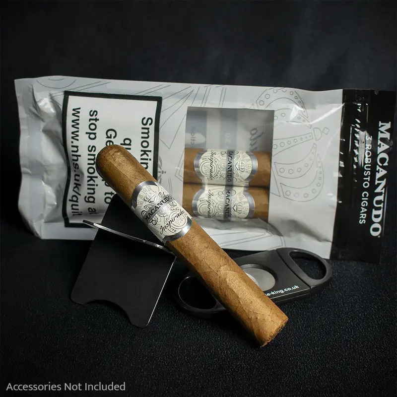 Macanudo Inspirado White Robusto Cigars - Pack Of 3 2