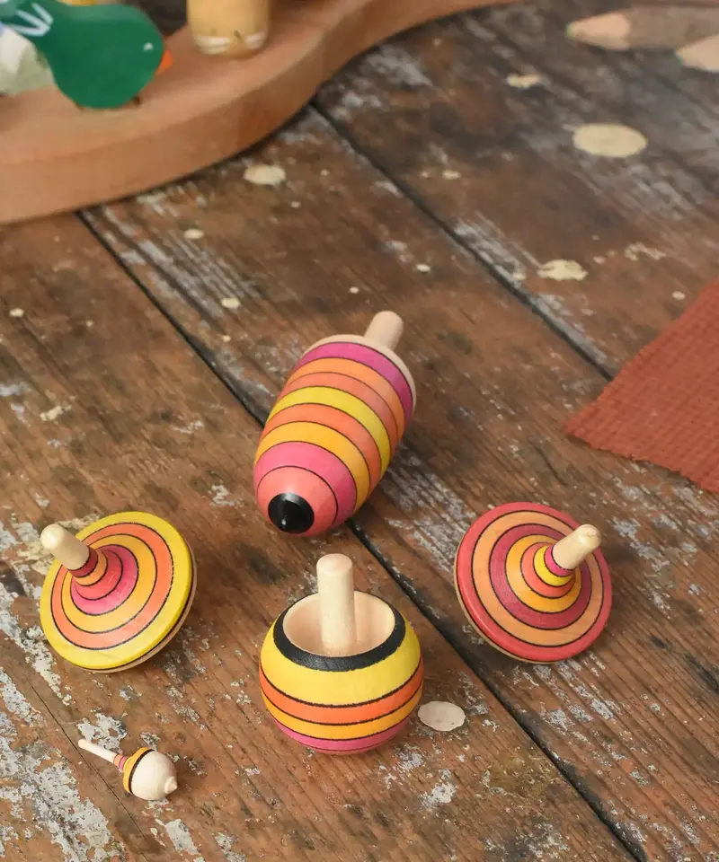 Mader Fire Spinning Top Learning Set 1