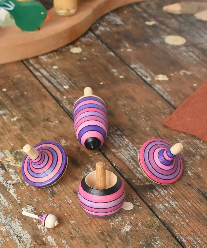 Mader Lilac Spinning Top Learning Set 1