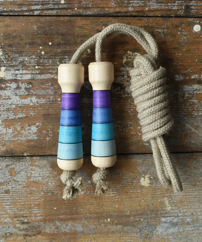 Mader Linen Skipping Rope - Purple 1