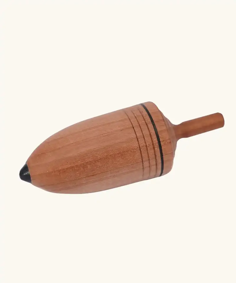 Mader Natural Thunderbolt Spinning Top 1