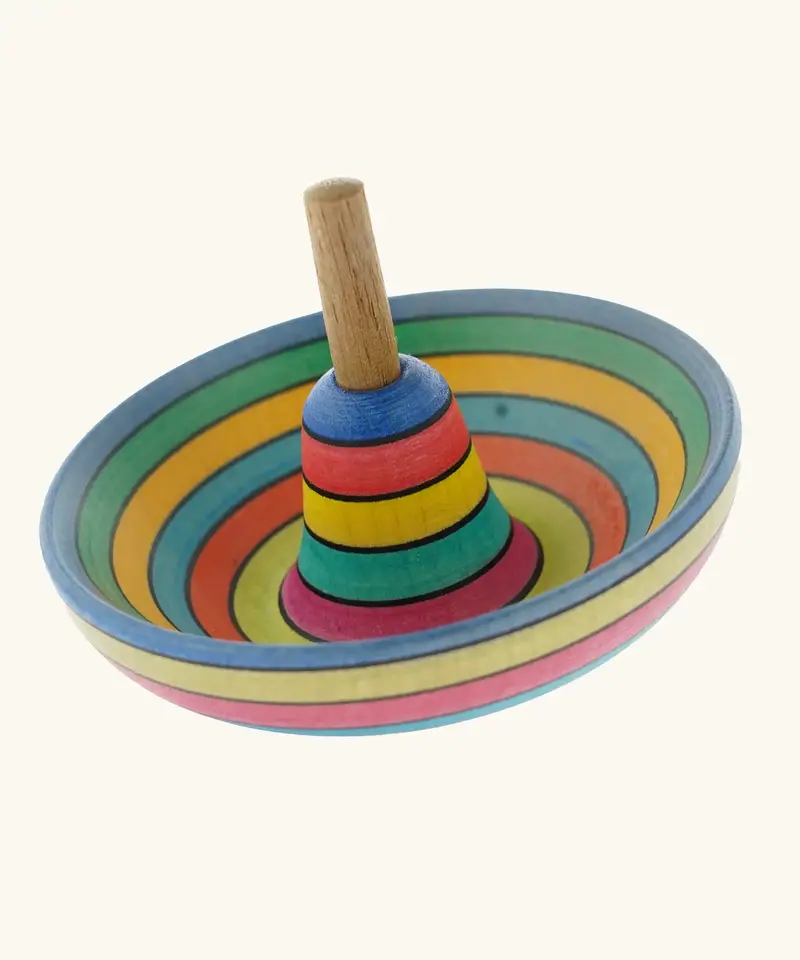 Mader Sombrero Spinning Top - Striped 1