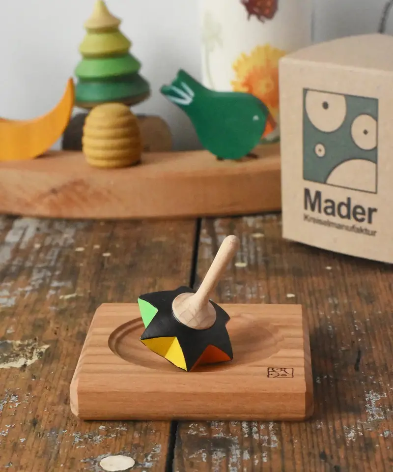 Mader Superstar Spinning Top And Spinning Plate 1