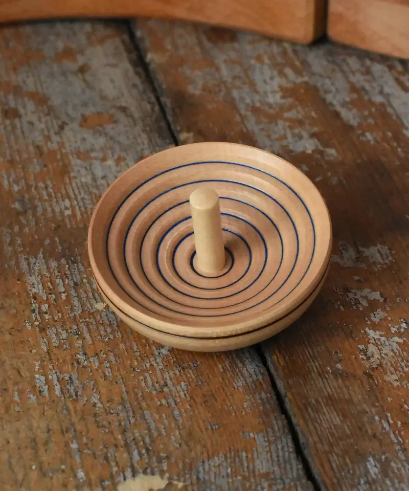 Mader Ufo Campanola Spinning Top - Blue 1