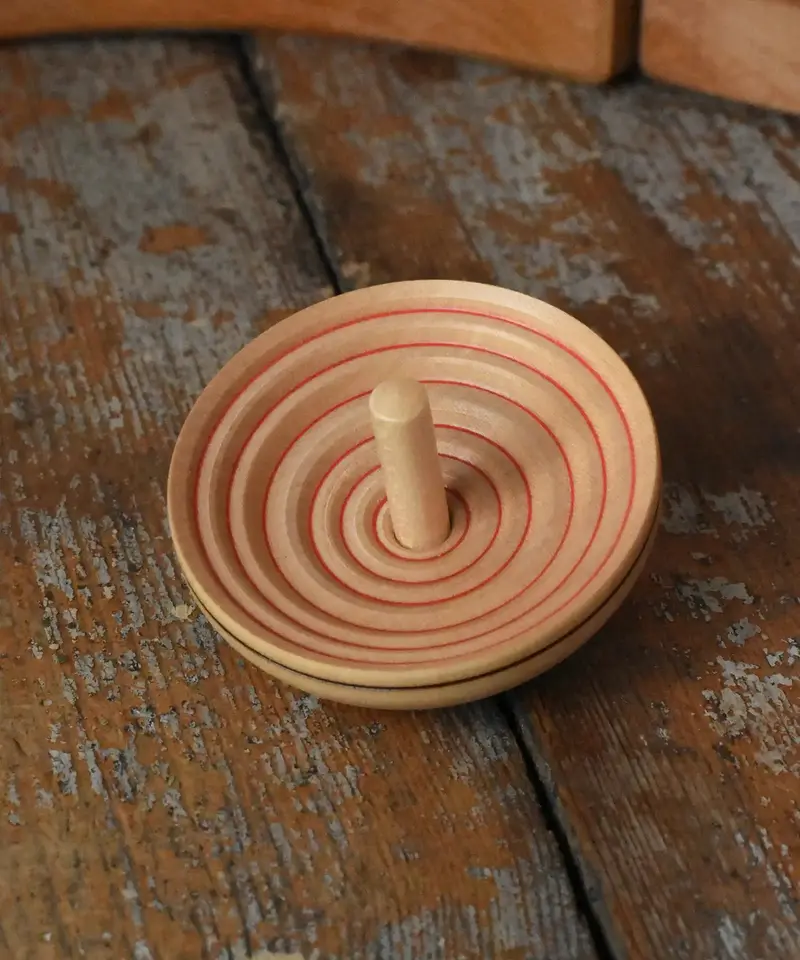 Mader Ufo Campanola Spinning Top - Red 1