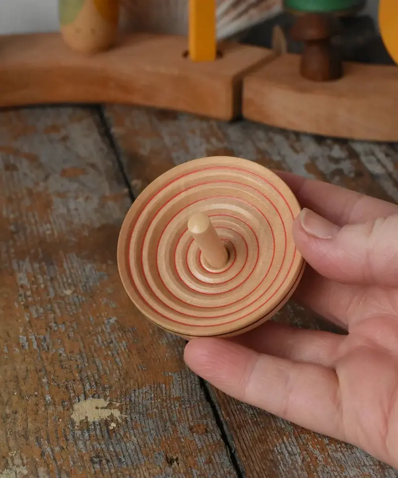 Mader Ufo Campanola Spinning Top - Red 2