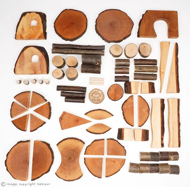 Magic Wood 70 Creative Blocks 1
