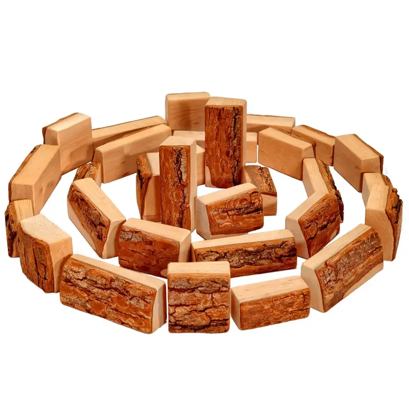 Magic Wood Abstract Castle Walls - 30 Pieces 1