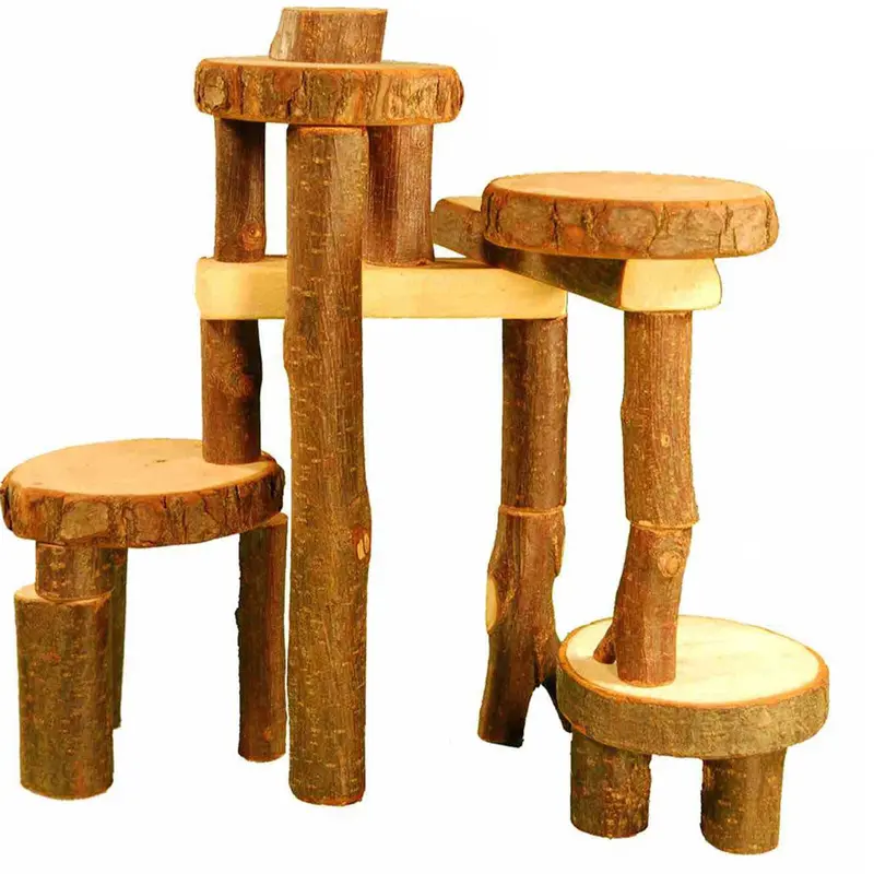 Magic Wood Eco Blocks - 22 Piece Set, Flat Bag 1