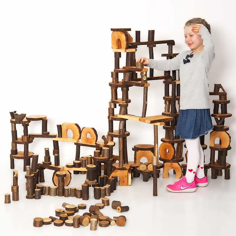 Magic Wood Eco Blocks Big Box - 330 Piece Set 1