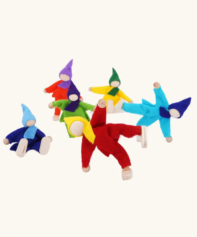 Magic Wood Six Felt Elves 1