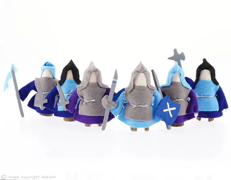 Magic Wood Six Steadfast Knights - Blue 2