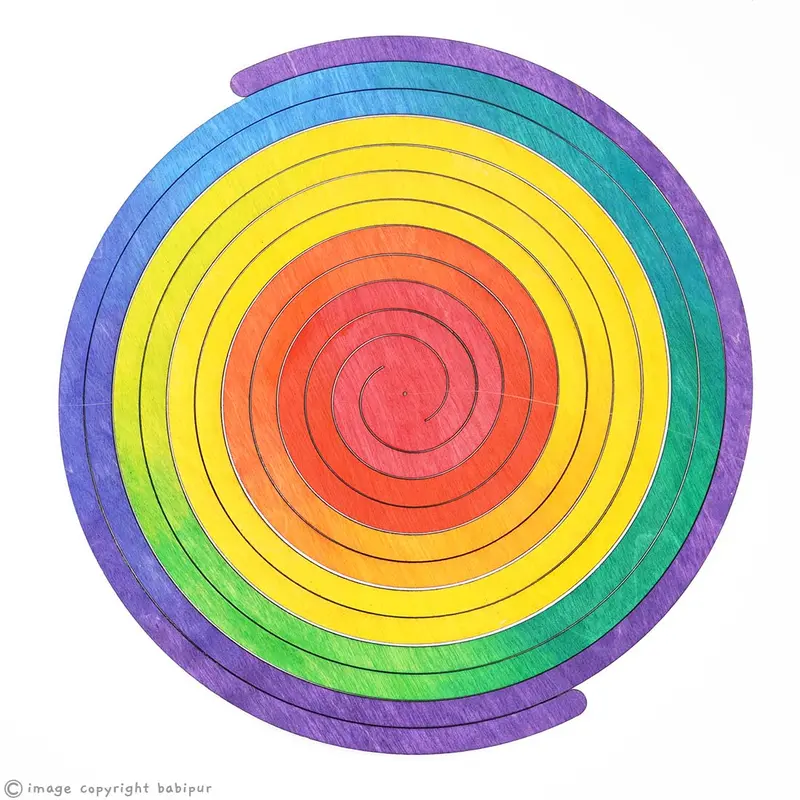 Magic Wood Spiral Mobile 2