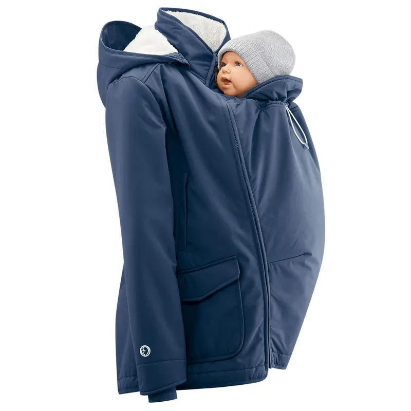 Mamalila Allweather Cosy Allrounder Babywearing Jacket - Navy 1