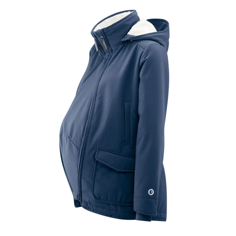 Mamalila Allweather Cosy Allrounder Babywearing Jacket - Navy 5