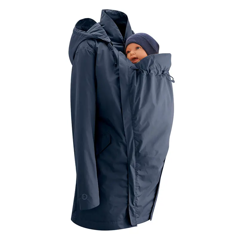 Mamalila Dublin Babywearing Rain Coat - Navy 1