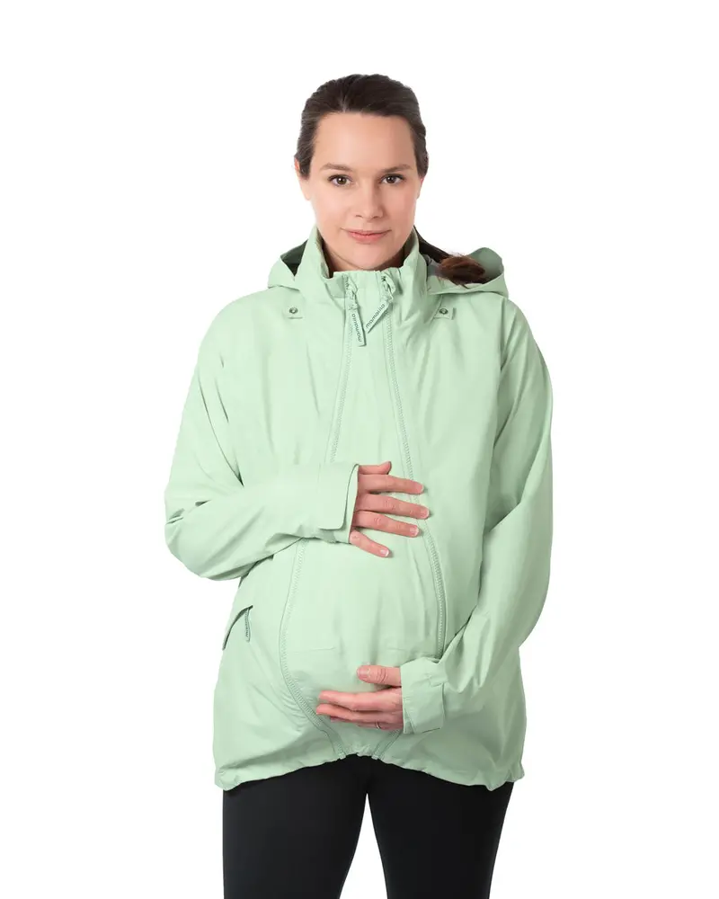 Mamalila Outdoor Explorer Babywearing Jacket - Mint 4
