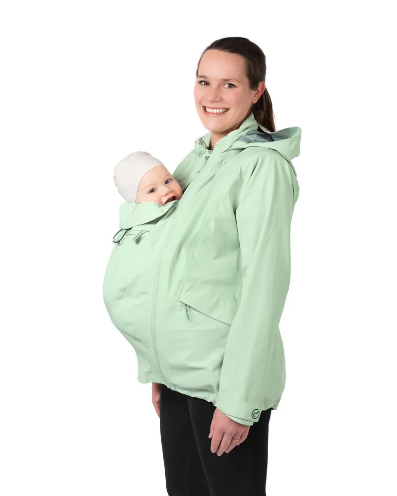 Mamalila Outdoor Explorer Babywearing Jacket - Mint 5
