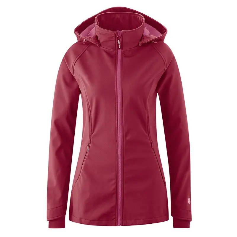 Mamalila Softshell Babywearing Jacket Allrounder - Berry 2