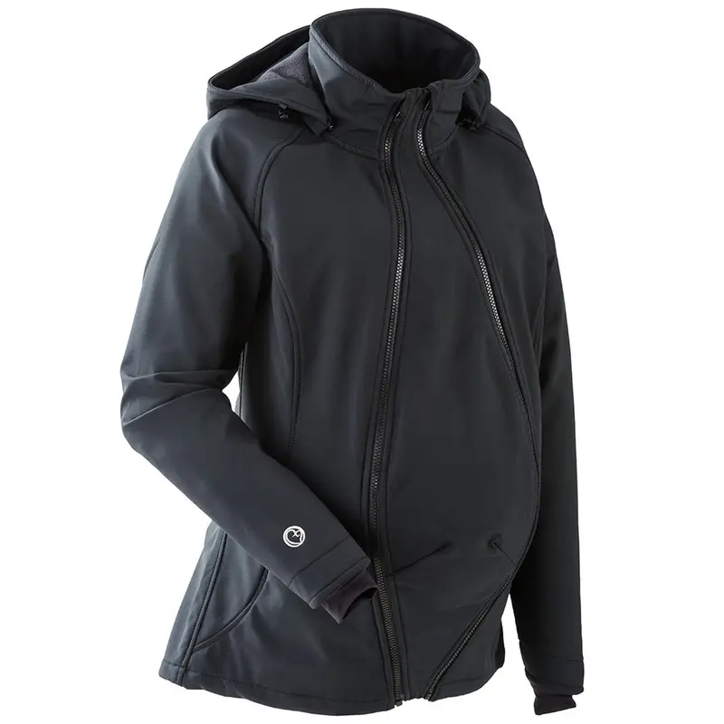 Mamalila Softshell Babywearing Jacket Allrounder - Black 2