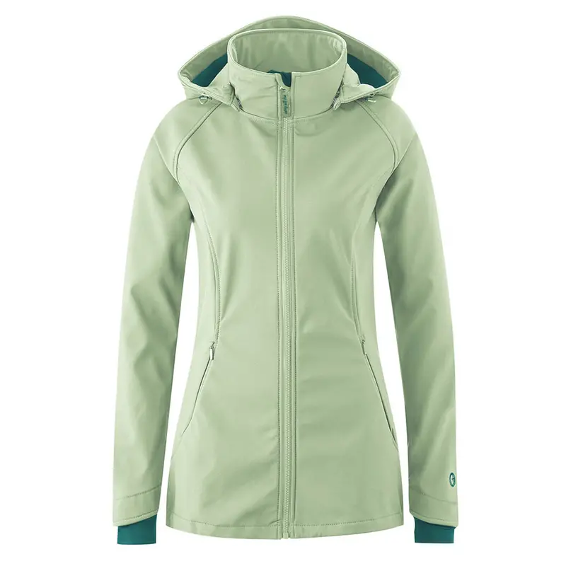 Mamalila Softshell Babywearing Jacket Allrounder - Mint Green 2