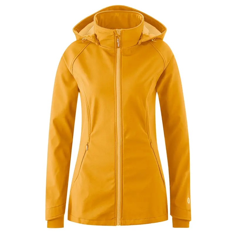 Mamalila Softshell Babywearing Jacket Allrounder - Mustard 2