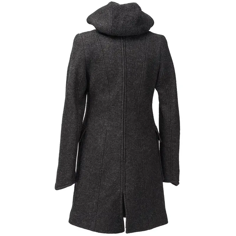 Mamalila Vienna Anthracite Wool Babywearing Coat 4