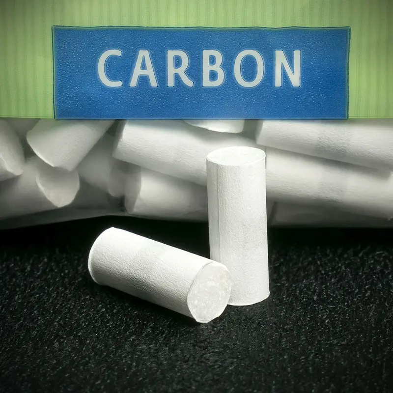 Mascotte Carbon Slim Filter Tips - 120 Pack 2