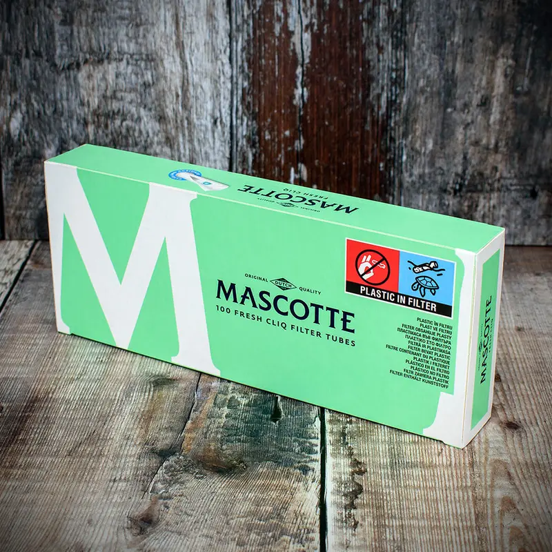 Mascotte Cigarette Tubes Fresh Cliq Filter 100 Pack 1