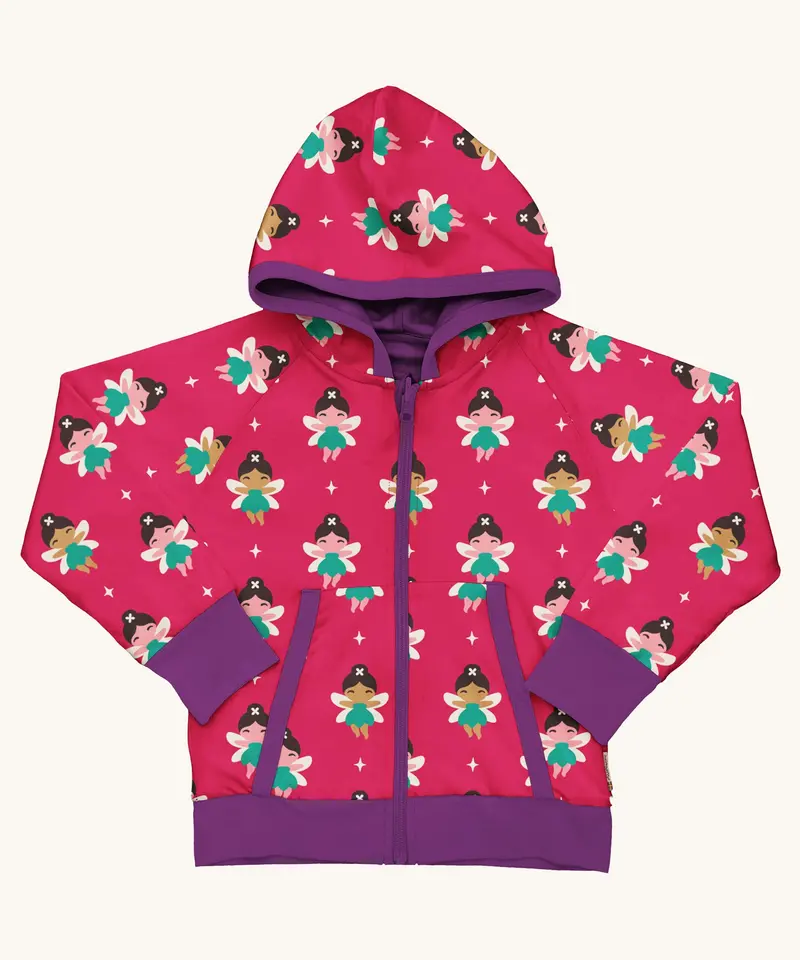 Maxomorra Fairy Reversible Zip Hoodie 1
