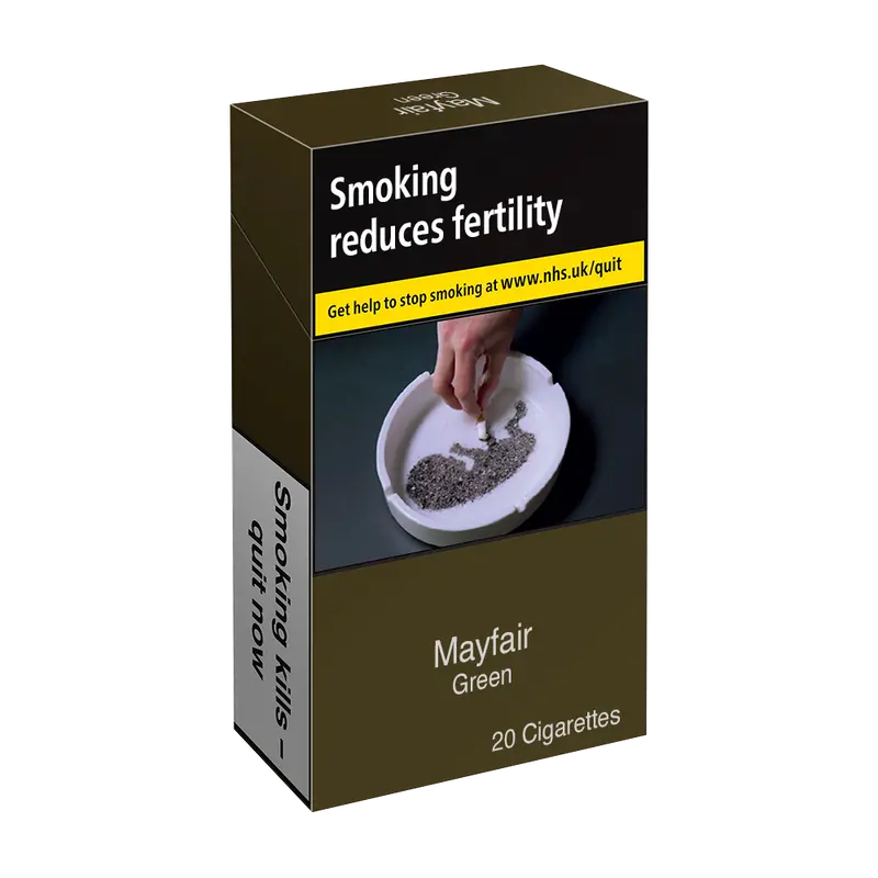 Mayfair Green King Size - 20 Cigarettes 1