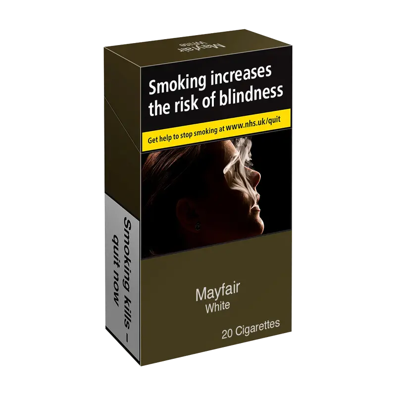 Mayfair White King Size - 20 Cigarettes 1