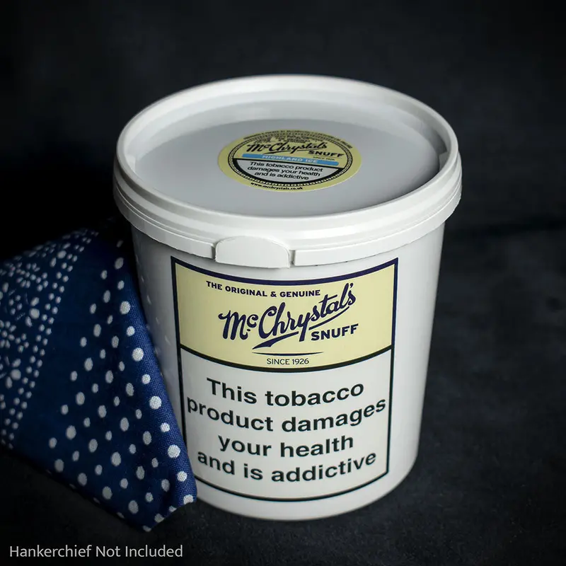 Mcchrystal's Highland Ice Snuff (Menthol & Eucalyptus) - 200G Tub 1