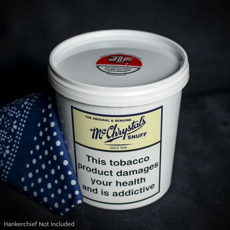 Mcchrystal's Jip Mentholated Snuff - 200G Tub 1